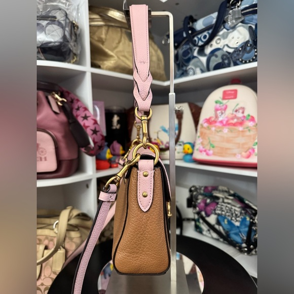 Coach Colorblock Blossom Multi Small Jade Shoulder Bag - Picture 5 of 12